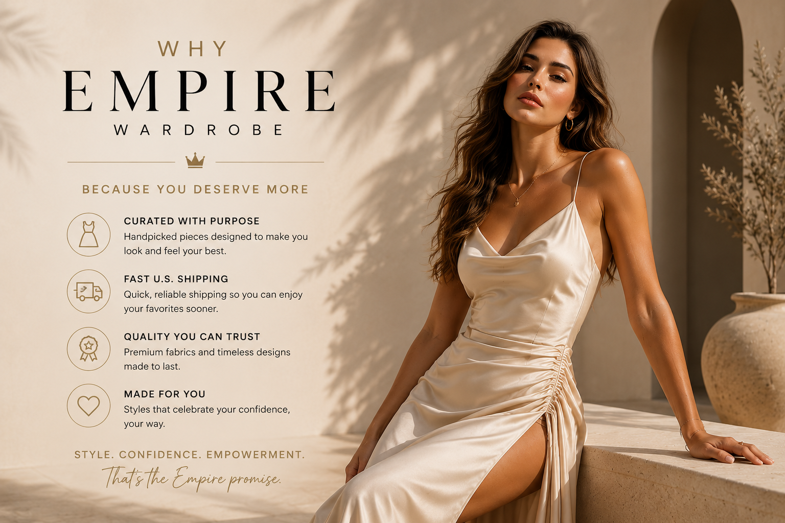 Designed for Confidence. Curated for Real Life.