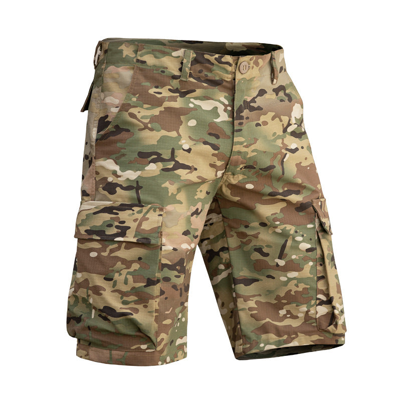Stretch Mountaineering Camouflage Tactics Shorts