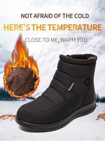 Non-slip Waterproof Snow Boots - Empire Wardrobe