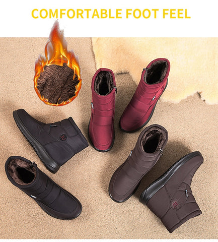 Non-slip Waterproof Snow Boots - Empire Wardrobe