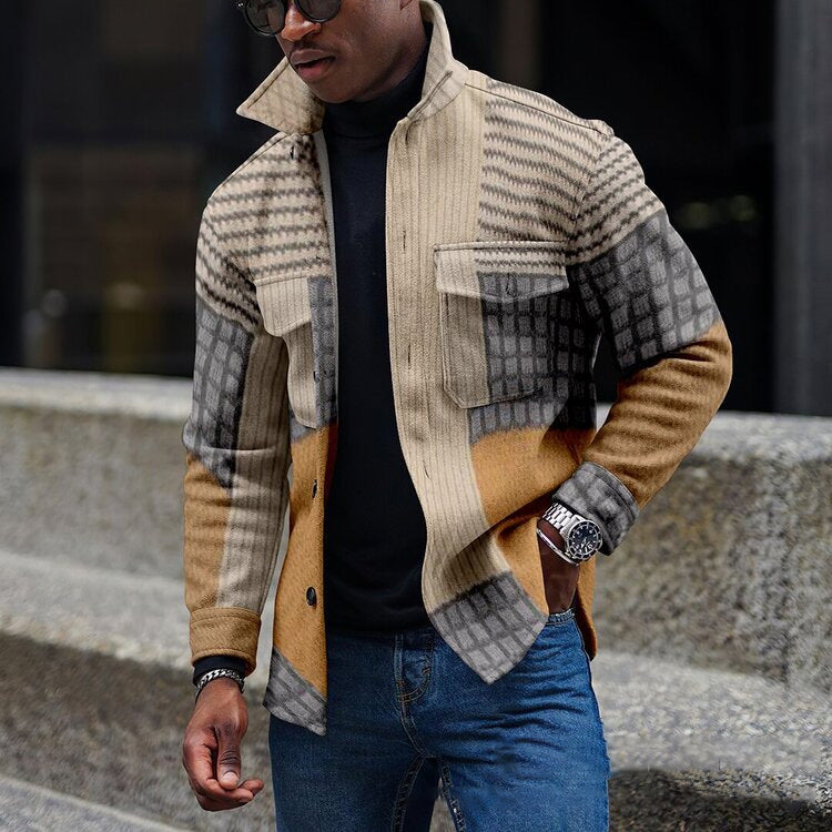 Men's Casual Jacket Coat - Empire Wardrobe