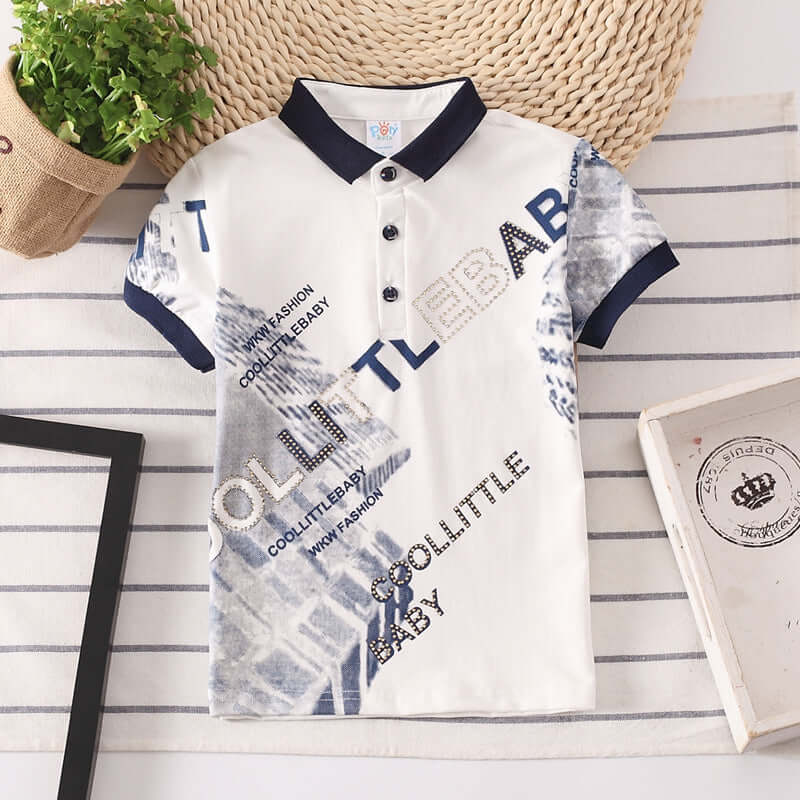 Kids Shirt Boys Tops Children Clothes Wear - Empire Wardrobe