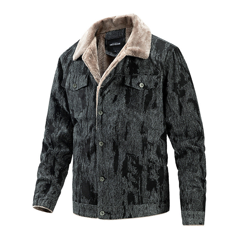 Plus Fleece Casual Jacket - Empire Wardrobe